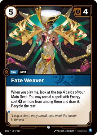Fate Weaver (UNL-064) (Foil)