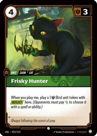 Frisky Hunter (UNL-033) (Foil)