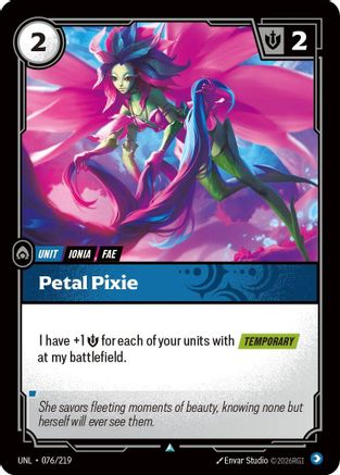 Petal Pixie (UNL-076) (Foil)