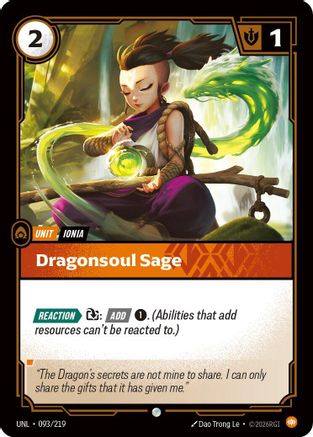 Dragonsoul Sage (UNL-093)