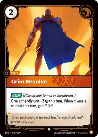 Grim Resolve (UNL-095)
