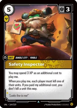 Safety Inspector (UNL-164)