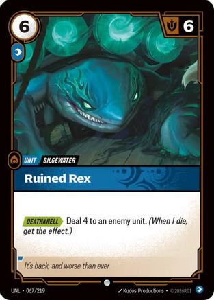 Ruined Rex (UNL-067) (Foil)