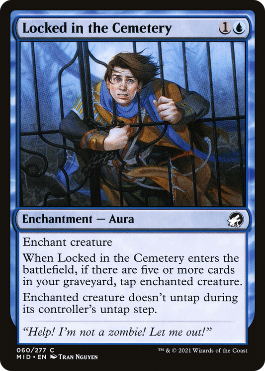 Locked in the Cemetery (MID-060) (Foil)