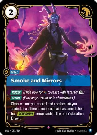 Smoke and Mirrors (UNL-083) (Foil)