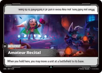 Amateur Recital (UNL-207) (Foil)