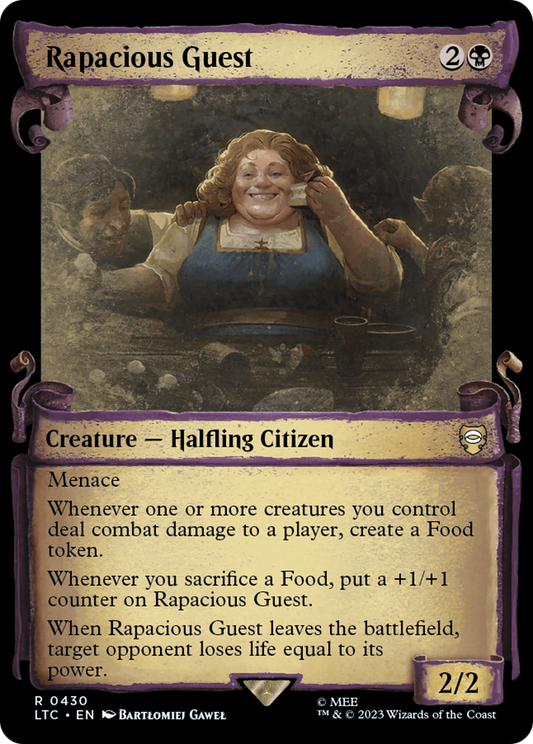Rapacious Guest (LTC-430) (Showcase) (Scroll) (Foil)