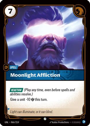 Moonlight Affliction (UNL-066) (Foil)