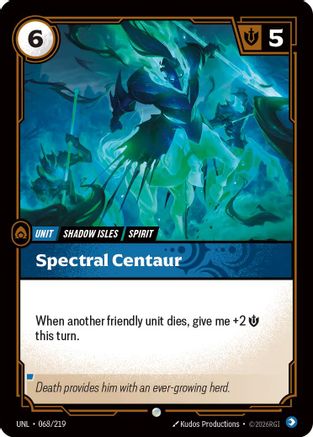 Spectral Centaur (UNL-068) (Foil)