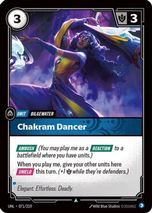 Chakram Dancer (UNL-071)