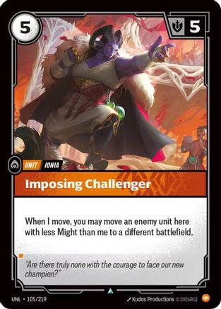 Imposing Challenger (UNL-105)