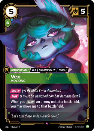 Vex - Mocking (UNL-055) (Foil)