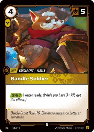 Bandle Soldier (UNL-151) (Foil)