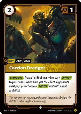 Carrion Dredger (UNL-153) (Foil)