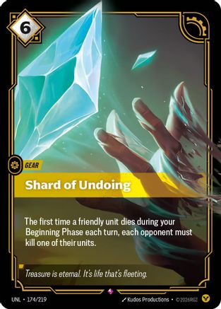 Shard of Undoing (UNL-174) (Foil)