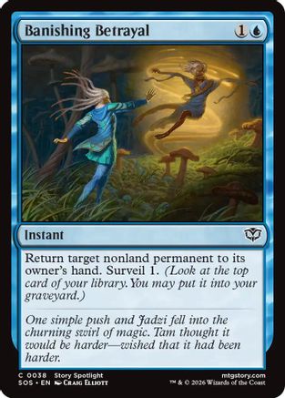 Banishing Betrayal (SOS-038) (Foil)