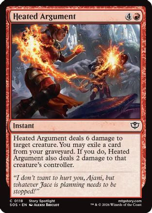 Heated Argument (SOS-118) (Foil)