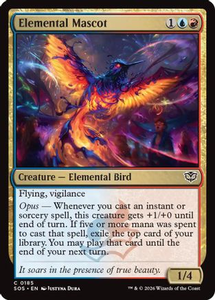 Elemental Mascot (SOS-185) (Foil)