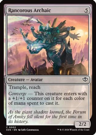 Rancorous Archaic (SOS-002) (Foil)