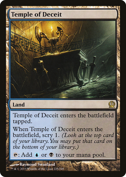 Temple of Deceit (THS-225) (Foil)