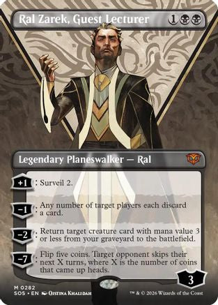Ral Zarek, Guest Lecturer (Borderless) (SOS-282)