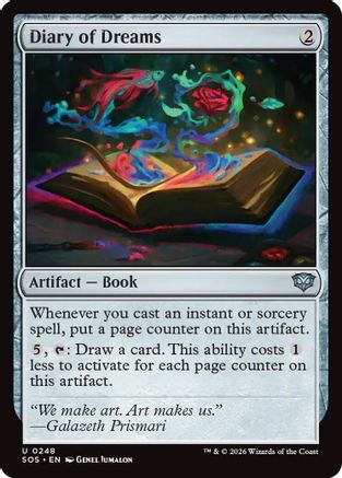 Diary of Dreams (SOS-248) (Foil)