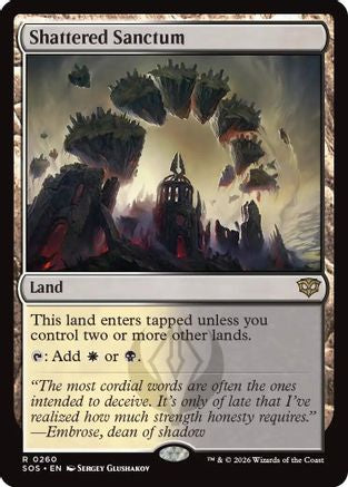 Shattered Sanctum (SOS-260) (Foil)