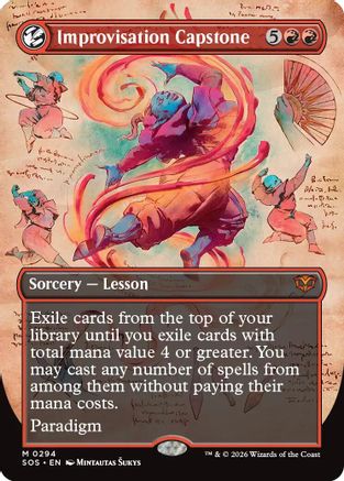 Improvisation Capstone (Borderless) (SOS-294)