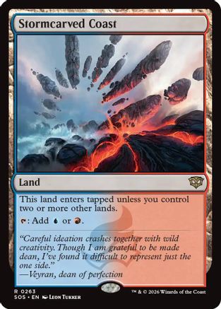 Stormcarved Coast (SOS-263) (Foil)
