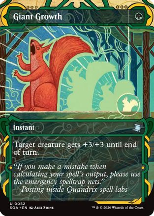 Giant Growth (SOA-052) (Foil)