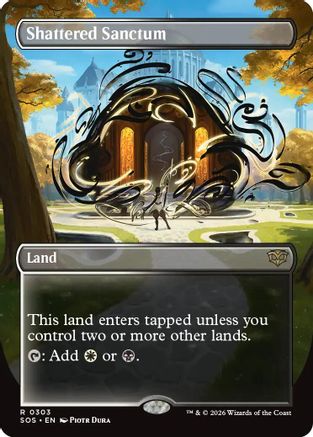 Shattered Sanctum (Borderless) (SOS-303)