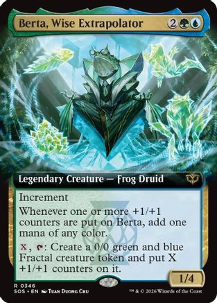 Berta, Wise Extrapolator (Extended Art) (SOS-346)