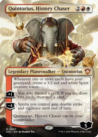 Quintorius, History Chaser (Borderless) (SOC-007)