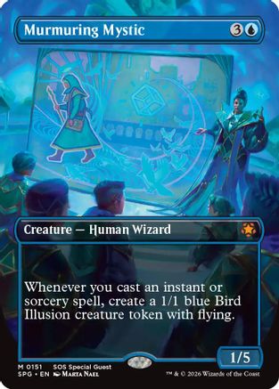 Murmuring Mystic (Borderless) (SPG-151) (Foil)