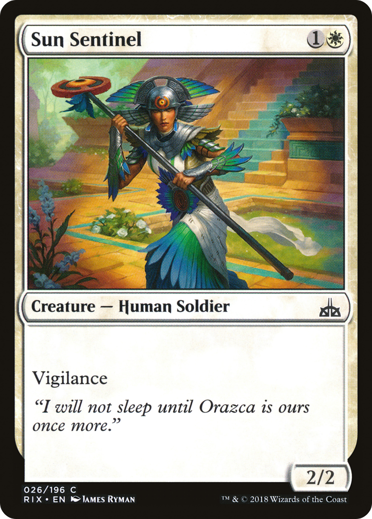 Sun Sentinel (RIX-026) (Foil)