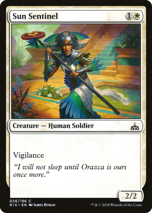 Sun Sentinel (RIX-026) (Foil)