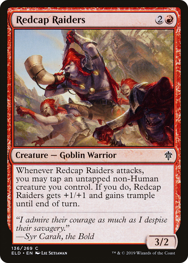 Redcap Raiders (ELD-136) (Foil)