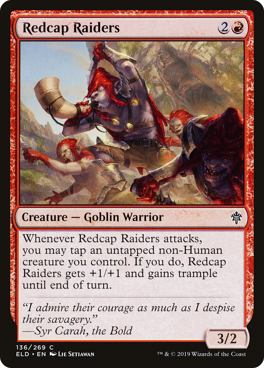 Redcap Raiders (ELD-136) (Foil)