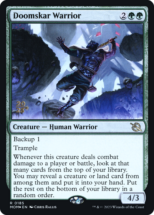 Doomskar Warrior (PRE-185S) (Foil)