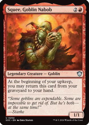 Squee, Goblin Nabob (SOC-254)