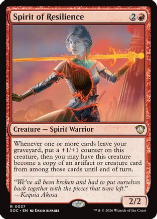 Spirit of Resilience (SOC-037)