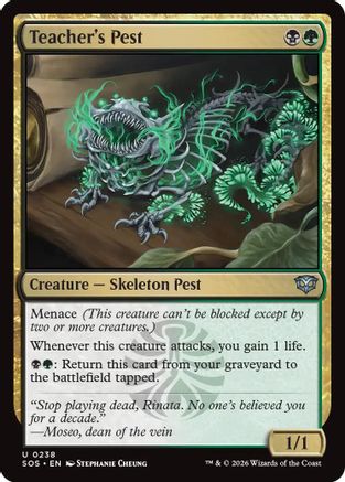 Teacher's Pest (SOS-238) (Foil)