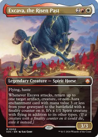 Excava, the Risen Past (Borderless) (SOC-002)