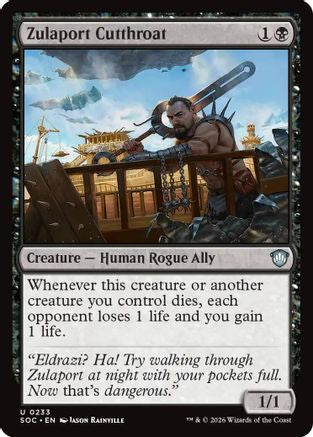 Zulaport Cutthroat (SOC-233)