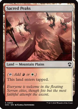 Sacred Peaks (SOC-402)