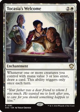 Tocasia's Welcome (SOC-181)