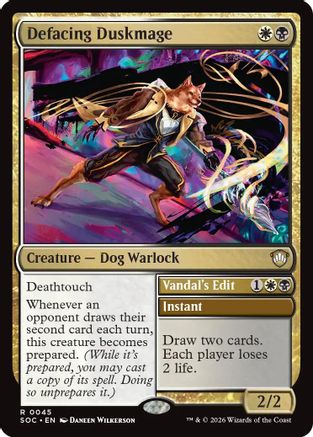 Defacing Duskmage (SOC-045)