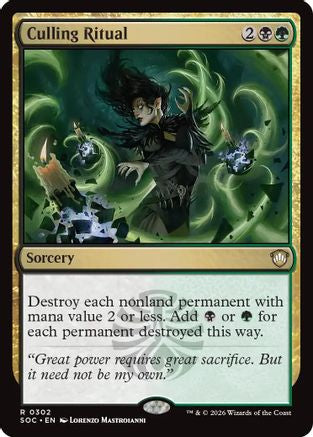 Culling Ritual (SOC-302)