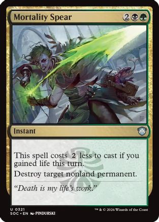 Mortality Spear (SOC-321)