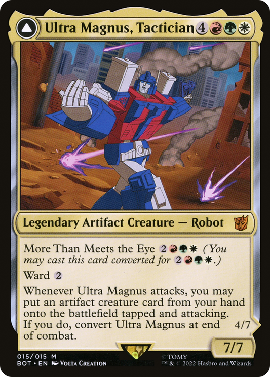 Ultra Magnus, Tactician // Ultra Magnus, Armored Carrier (BOT-015)